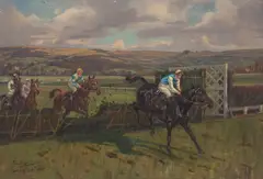 John Gregory King, England's Glory, oil on canvas