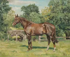 Judith Stowell, Coulters Candy - Winner of the Strutt & Parker Championship 1988, oil on canvas