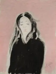 Salomé, EMILIA GALOTTI, 1980, Acryl auf Nessel