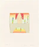 Over the Rainbow Edition II by Yoshitomo Nara und Hiroshi Sugito, 2004, Lithografie auf Velin mit Buntstift handkoloriert, Buch, sold Sep 2023