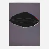 Untitled by Emerson Woelffer, 1968, oil, acrylic and crayon on canvas, sold Jul 2025