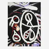 Untitled (from the Picasso Series) by Emerson Woelffer, c. 1993, oil and acrylic on canvas, sold Jul 2025