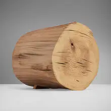 Kazuo Kadonaga, Wood No. 5, 1981, cedar
