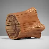 Kazuo Kadonaga, Wood No. 11 U, 1982, cedar
