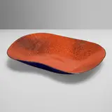 Paolo De Poli, Dish, c. 1955, enameled copper