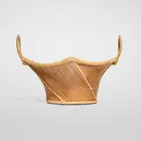 Tokuzo Shono, Basket, c. 2005, bamboo, rattan