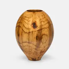 Spalted Oak Vase by Philip Moulthrop, 2003, spalted oak, sold Sep 2025