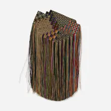 Diane Itter, Untitled, c. 1985, hand-knotted linen