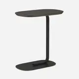 Big-Game Design Studio, Relate occasional table, 2019, laminate over wood, powder-coated steel