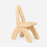 Daniel Arsham, Dino Chair (Raw), 2021, birch