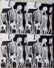 Andy Warhol, Photo Edition for Parkett, 1987, Buch mit 4 Fotografien, maschinell vernäht, in Pergamenthülle