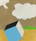 Horst Antes, Wolke und Wölkin, 1967, Acryl auf Leinwand