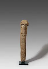 Äthiopien, Grabstele. 4.–6. Jahrhundert, Vulkanit, behauen