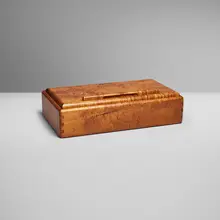 Jewelry box by Ricardo Dellera, koa, sold Jun 2025
