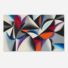 Michael Gottlieb Aram, Untitled (Abstract), 1968, oil on canvas
