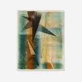Harry Bertoia, Untitled (Monotype), 1940s, monoprint on Japanese paper