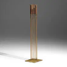Sounding Sculpture (B-2318) by Val Bertoia, 2020, beryllium copper, brass, sold May 2025