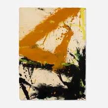 Norman Bluhm, Untitled, 1965, acrylic on paper