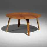 Charles and Ray Eames, CTW-3, 1945, oak plywood, ash plywood