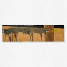Theaster Gates, Ranch Style with Sumi Sky, 2010, sumi ink, acrylic and mixed media on wood construction