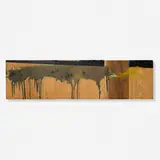 Theaster Gates, Ranch Style with Sumi Sky, 2010, sumi ink, acrylic and mixed media on wood construction