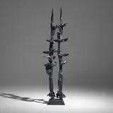 Dimitri Hadzi, Primavera, patinated bronze