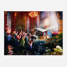 David LaChapelle, Cathedral, 2007, C-print on Fuji Crystal Archive