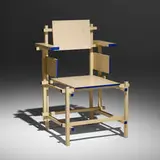 Gerrit Rietveld, Armchair, painted ash
