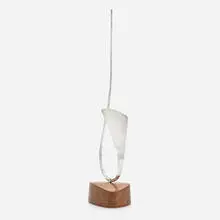 Russell Secrest, Untitled, sterling silver, teak