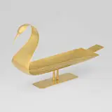 Franz Hagenauer, Bird centerpiece, brass