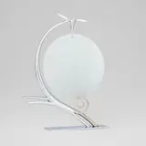 Karl Hagenauer, Giraffe mirror, c. 1930, nickel-plated brass, mirror