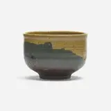 Tea bowl by Toshiko Takaezu, c. 1978, glazed stoneware, sold Aug 2025