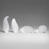 Jeremy Wintrebert, Tao sculptures, set of four, c. 2016, hand-blown glass