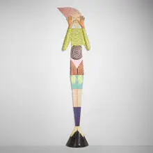 Nancy Carman, Retreat, 1985, handbuilt and glazed earthenware