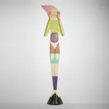 Nancy Carman, Retreat, 1985, handbuilt and glazed earthenware
