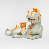 Linda Cordell, Untitled (Dog), c. 2005, glazed porcelain
