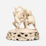 Justin Novak, Competition, c. 2001, hand-built glazed porcelain