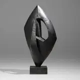 Boris Anastassiévitch, Le Cavalier, painted steel, painted wood