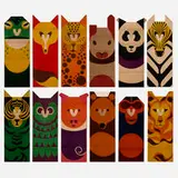 Fredun Shapur, Playsacks, set of twelve, 1968, screenprint in colors on paper bags