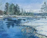 Robert Kelsey, Winter Scene, Glenmore