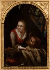 The fruit seller by Gerrit Dou, sold Feb 2018