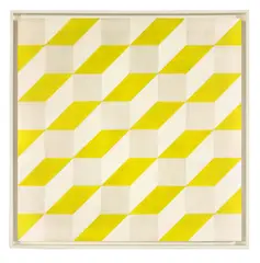 Roland Helmer, Ohne Titel (6612), 1966, Öl über Bleistift auf Leinwand, im Künstlerrahmen