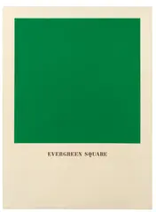 Endre Tót, EVERGREEN SQUARE, 1973, Acryl auf Leinwand