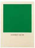 Endre Tót, EVERGREEN SQUARE, 1973, Acryl auf Leinwand