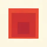 EK Ik by Josef Albers, 1970, Farbserigrafie auf leicht genarbtem Hahnemühle-Halbkarton, sold Jun 2016