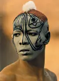 Leni Riefenstahl, Maske“ (Nuba)