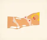 Tom Wesselmann, Cut-Out Nude, 1965, Farbserigraphie auf Vinyl, in Karton montiert