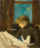 Ludwig von Hofmann, Cornelie, die Schwester des Künstlers