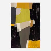 Charles Green Shaw, Opus One, 1955, oil on canvas