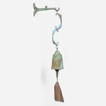 Paolo Soleri, Windbell, c. 1975, patinated bronze, copper